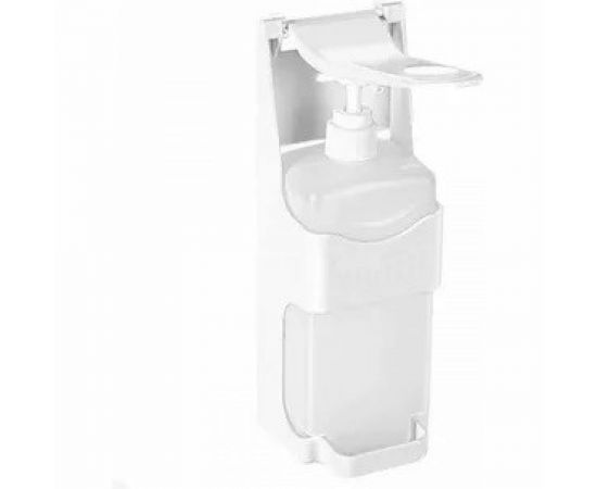 Локтевой настенный дозатор-диспенсер для антисептика, дезсредства и жидкого мыла Palex 1 л 80828 