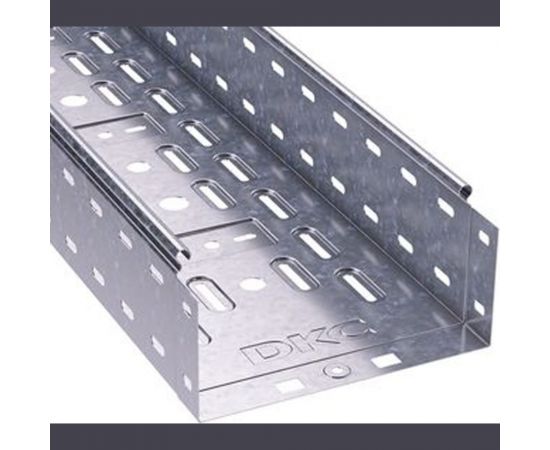 Листовой перфорированный лоток DKC 200х100 L2000, сталь 0,8мм, 35333 