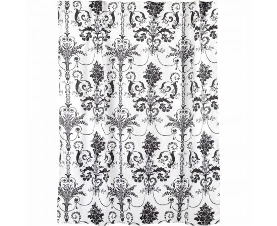 Занавеска (штора) для ванной комнаты WESS Oxford тканевая, 180х200 см T573-2 