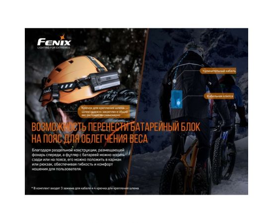 Налобный фонарь Fenix HP30R V2.0, черный, HP30RV20 – изображение 12