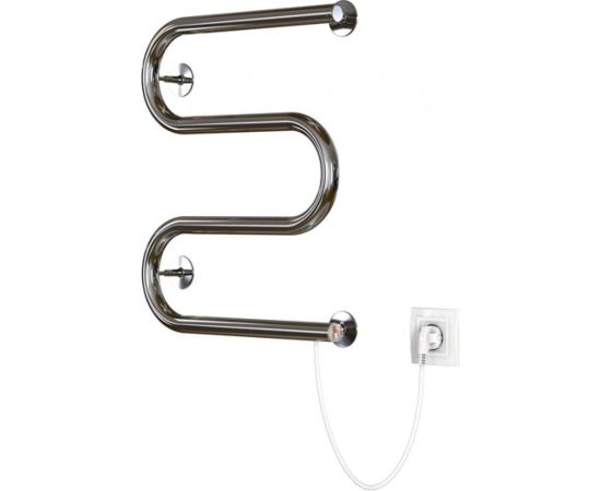 Электрический полотенцесушитель Zox М 50x40 кнопочный выкл, 123 Вт 541703 – изображение 2