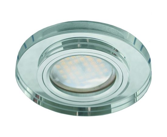 Светильник Ecola MR16 DL1650 GU5.3 Glass стекло, круг, хром - хром 25x95 FC1650EFF – изображение 2