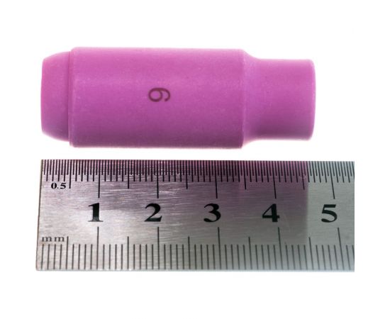 Сопло керамическое (2 шт; №6; 10 мм) для FB TIG 17-18-26 FUBAG FB10N48 – изображение 2