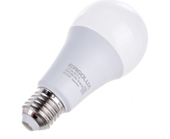 Светодиодная лампа Ergolux LED-A65-25W-E27-6K ЛОН, 25Вт, E27, 6500K, 180-240В 14228 – изображение 2