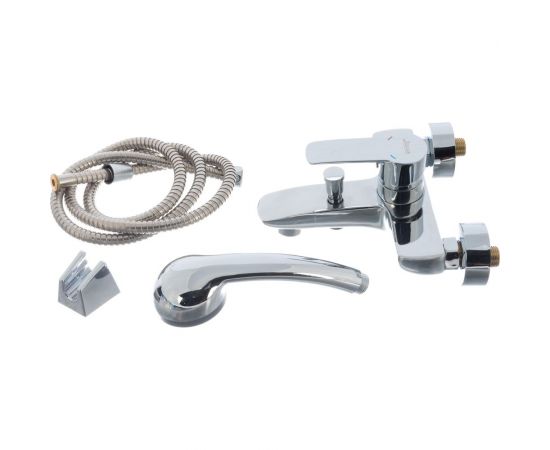 Смеситель для ванны Zollen Hof с аксессуарами, короткий излив, картридж 35 мм HO61410741 443407 – изображение 2