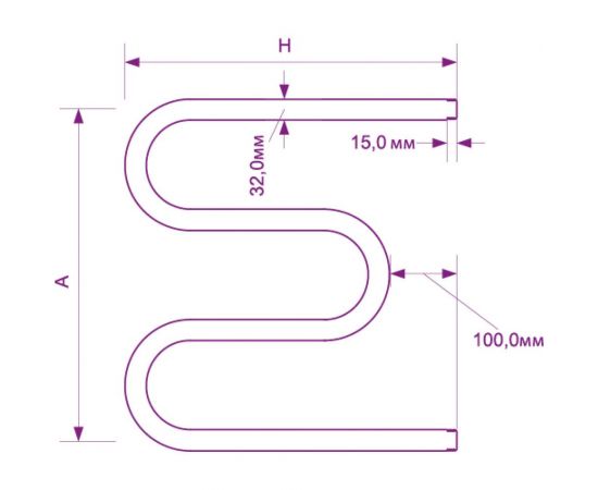 Полотенцесушитель Zox М 50x70 1 00001128 – изображение 2