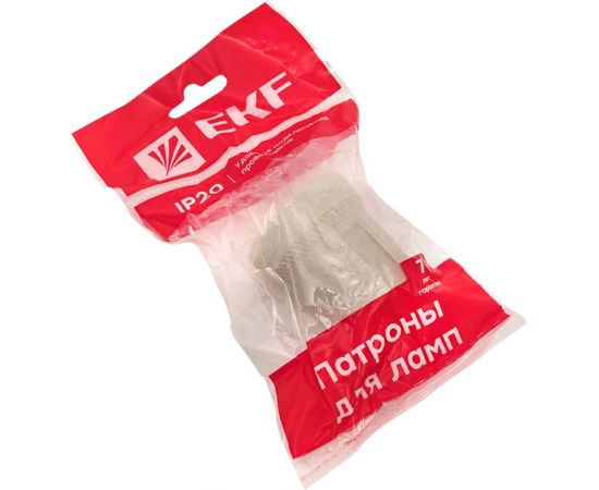 Керамический патрон EKF E27 индивидуальный пакет LHCe-E27-p – изображение 2