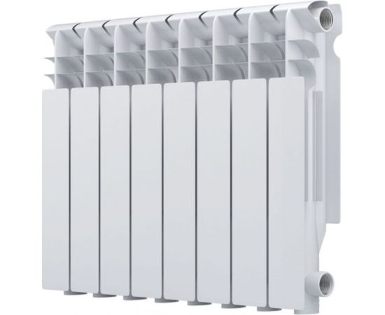 Алюминиевый радиатор HALSEN 500/96/8 4670008730030 – изображение 3