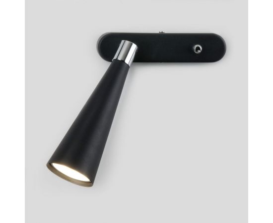 Настенный светильник Elektrostandard Horn GU10 SW чёрный MRL 1010 a047874 – изображение 3