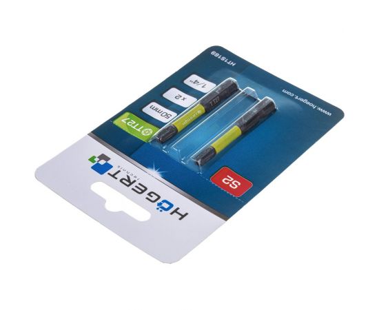 Биты ударные Т27, 50 мм, сталь S2, 2 шт HOEGERT TECHNIK HT1S169 – изображение 3