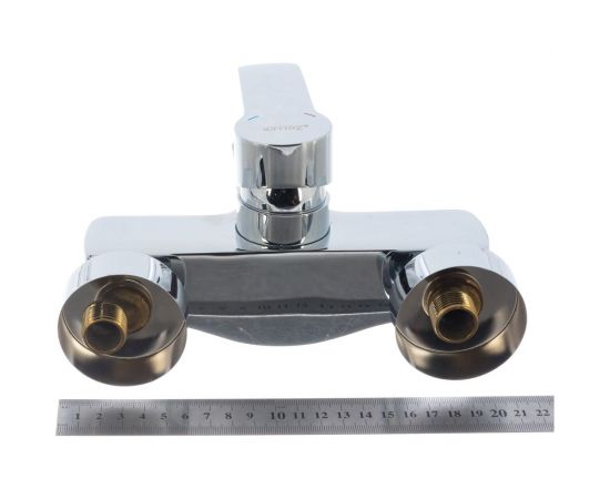 Смеситель для ванны Zollen Hof с аксессуарами, короткий излив, картридж 35 мм HO61410741 443407 – изображение 4