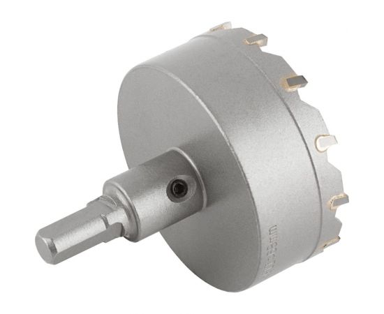 Коронка кольцевая с карбидными вставками Профи 68 мм для отверстий в нержавеющей стали FIT 36854 – изображение 4