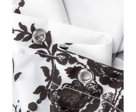 Занавеска (штора) для ванной комнаты WESS Oxford тканевая, 180х200 см T573-2 – изображение 4