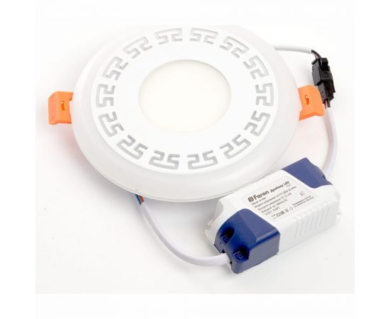 Встраиваемый светильник FERON светодиод 6W, 480Lm, белый 4000К и синий, AL2440 29592 – изображение 5