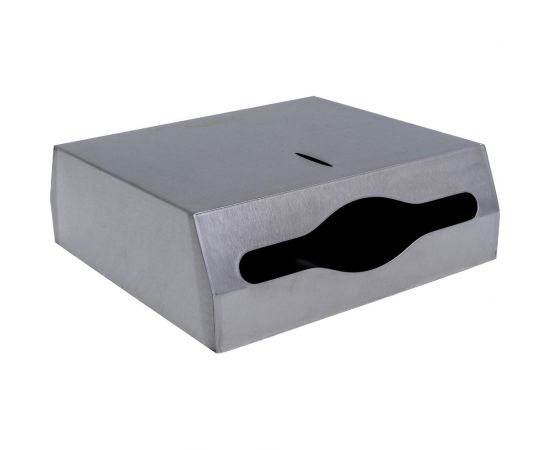 Диспенсер для полотенец LAIMA PROFESSIONAL INOX H2 Interfold нержавеющая сталь, матовый 605694 – изображение 5