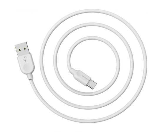 Кабель USB Borofone BX14 для Type-C, 3.0А, длина 2м, белый 821522 – изображение 5