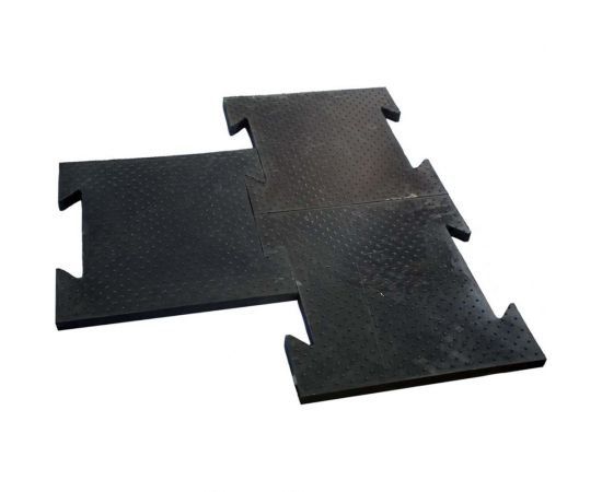 Резиновая плита ТЕХНОЛОГИЯ Паззл 550x550x30 мм 3845 – изображение 6