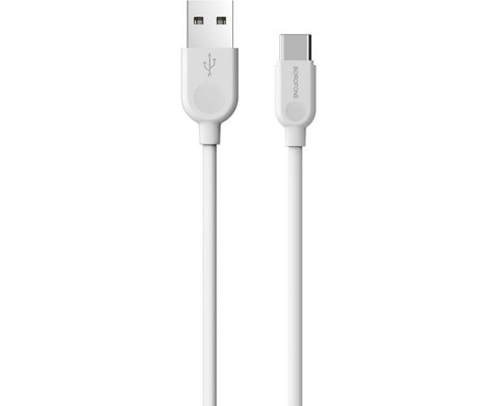 Кабель USB Borofone BX14 для Type-C, 3.0А, длина 2м, белый 821522 – изображение 6