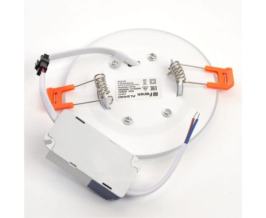 Встраиваемый светильник FERON светодиод 6W, 480Lm, белый 4000К и синий, AL2440 29592 – изображение 6