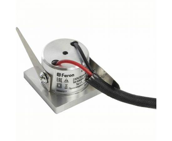 Встраиваемый светодиодный светильник FERON LN774/G774 1W 6400К серебристый 27668 – изображение 7
