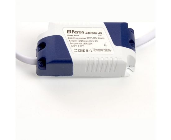 Встраиваемый светильник FERON светодиод 6W, 480Lm, белый 4000К и синий, AL2440 29592 – изображение 7