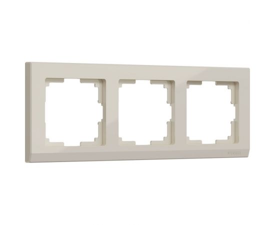 WERKEL Рамка на 3 поста W0031803 Stark слоновая кость a050910 