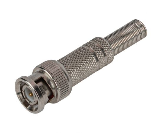 Разъем ЭРА R-BNC01 штекер BNC под винт с пружиной, металл Б0048312 