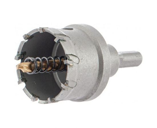 Коронка твердосплавная по металлу 44 мм DENZEL 724014 