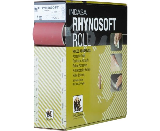 Рулон RHYNOSOFT (115 мм; 25 м; Р800) INDASA 29373 