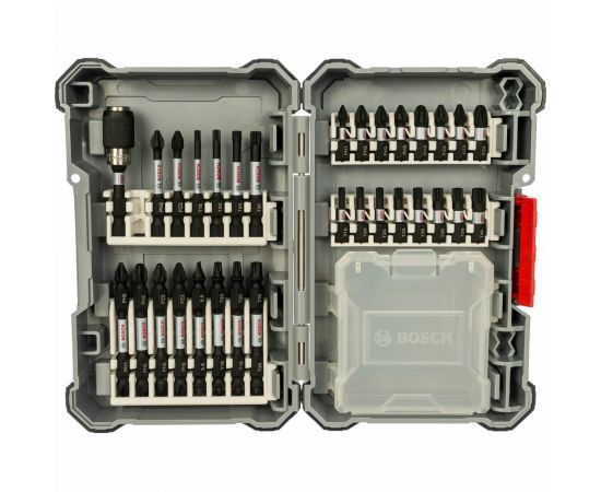 Набор профессиональной оснастки Bosch Impact Control биты + пластиковый контейнер 2608522366 