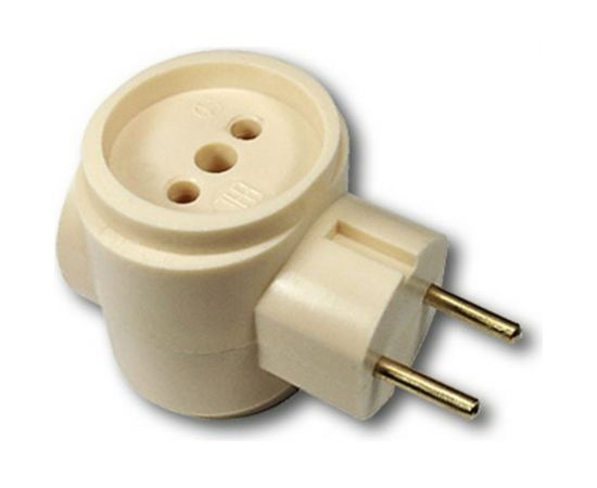 Адаптер ООО Ливны-Электро АД-01 УХЛ4 под заземляющий контакт слоновая кость АД 148 