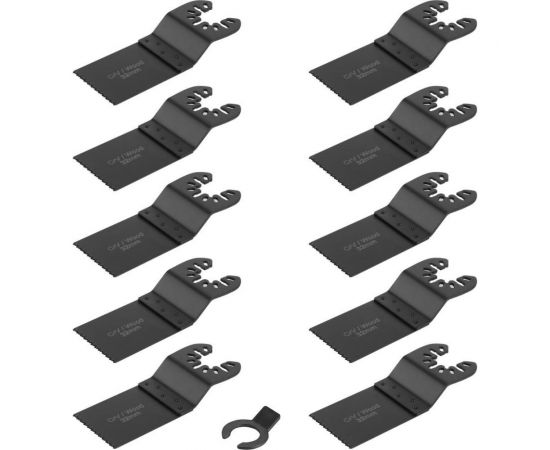 Набор пильных насадок DKBS10-1 (10 шт; 32x0.6 мм; 18Т) для реноватора DEKO 065-0909 