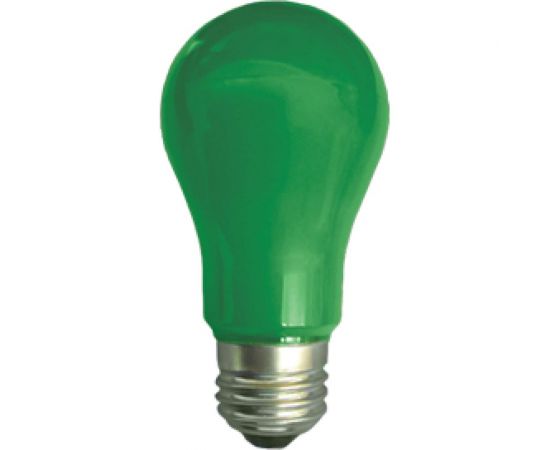 Светодиодная лампа Ecola classic LED color 8,0W A55 220V E27 Green Зеленая 360 композит 108x55 K7CG80ELY 