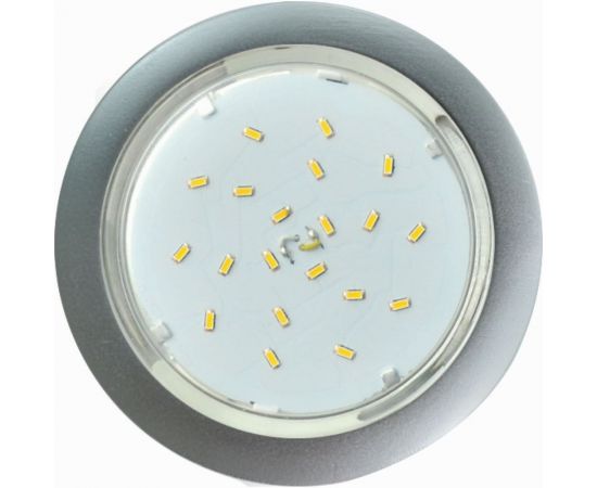 Встраиваемый светильник Ecola GX53 5355 Легкий Серебро 25x106 FS5355ECD 