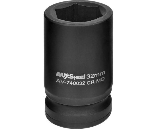 Головка ударная шестигранная (32 мм; 1DR) AV Steel AV-740032 