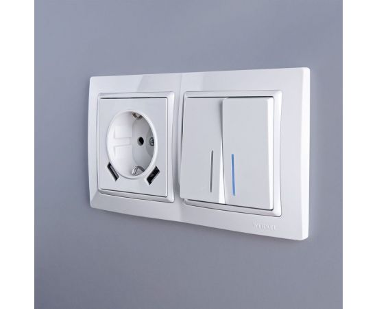 Рамка на 2 поста WERKEL W0022001 Snabb basic белый a051305 – изображение 2