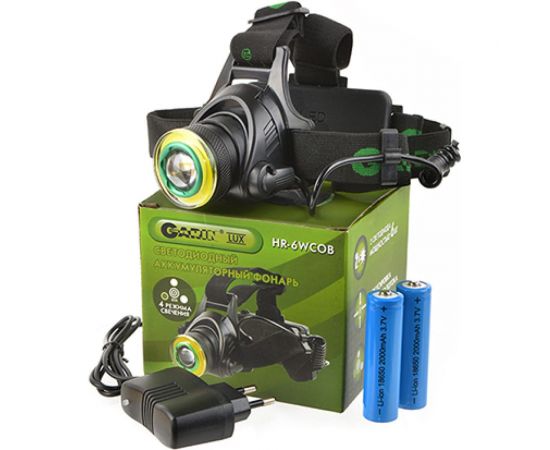 Фонарь GARIN LUX HR-6WCOB налобный 16655 – изображение 2