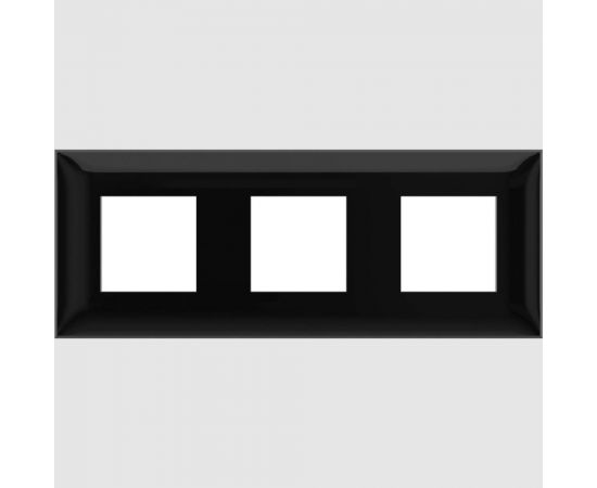 Рамка DKC, ARTLEBEDEV Avanti, Черный квадрат, 6 модулей 4402906 – изображение 2