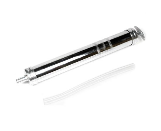 Шприц маслозаливной стальной 200 мл с гибким шлангом TopAuto ТА - 8302 – изображение 2