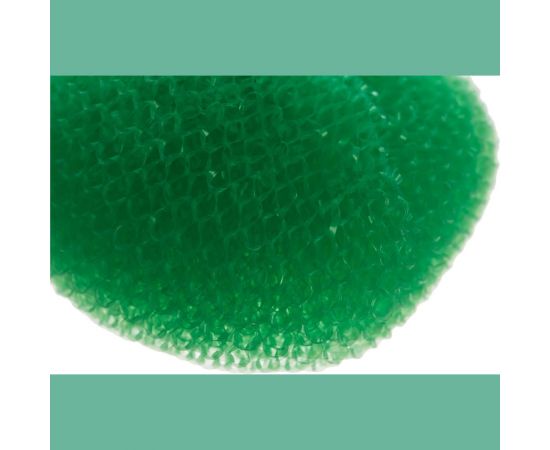 Сетчатые, пластиковые губки для посуды ЛАЙМА 3 шт., по 7 г 603107 – изображение 2