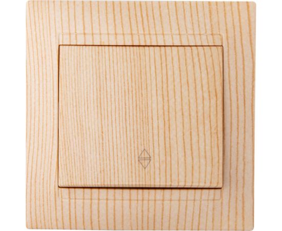 1-клавишный выключатель на 2 направления TDM 10А сосна Лама SQ1815-0306 – изображение 2