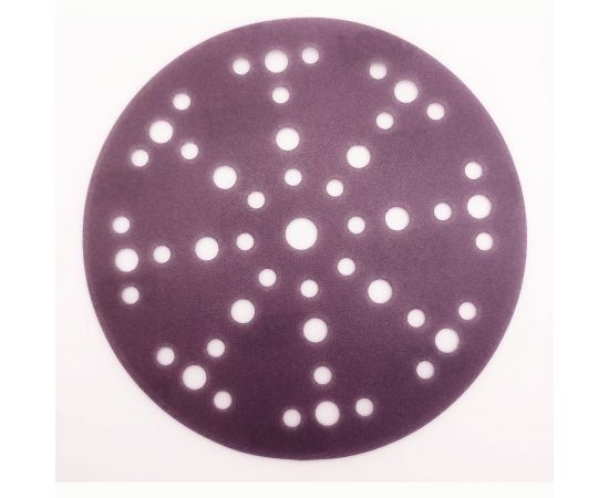 Шлифовальный круг на липучке SAPHIR 48+1 отв., 150 мм, P320, 5 шт ABRAFORM AS5-150-49-P320 – изображение 2