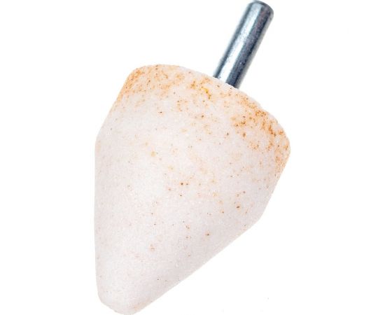 Головка абразивная с хвостовиком EW(ГК) 32x40x6 мм, 25А, F60(25Н), O(СТ1) CNIC 50734 – изображение 3