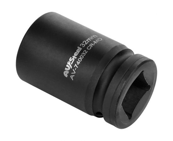 Головка ударная шестигранная (32 мм; 1DR) AV Steel AV-740032 – изображение 3