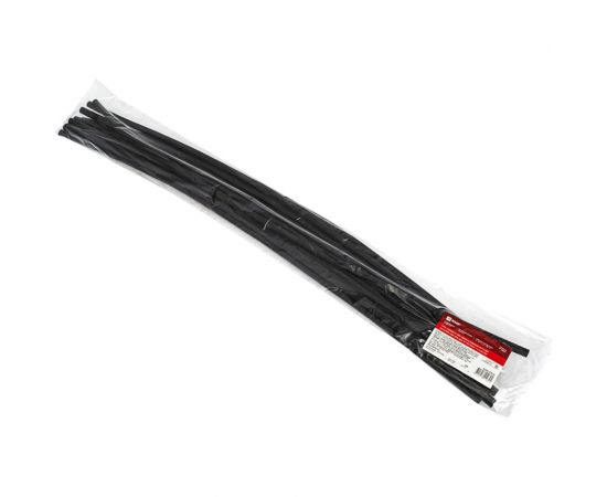 Термоусадочная трубка EKF PROxima ТУТк, клеевая, нг 12/3, черная, в отрезках по 1 метру, упаковка 10 метров tut4-k12-b – изображение 3