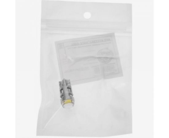 Светодиодная автолампа СИМАЛЕНД T10 W5W, 2 СОВ, 2 Вт, линза, свечение белое 4777392 – изображение 3