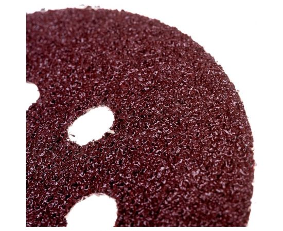 Круги абразивные шлифовальные перфорированные на ворсовой основе под липучку Profi 5 шт, 125 мм, Р24 CUTOP 85-615 – изображение 3