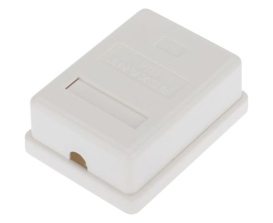 Компьютерная внешняя экранированная розетка REXANT 1-порт RJ-45 (8P8C), FTP категория 6 03-0142 – изображение 4