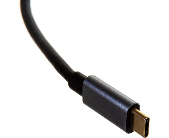 Кабель-концентратор VCOM USB 3.1 Type-C /m - RJ-45+3port USB 3.0/f, Aluminum Shell DH311A – изображение 4