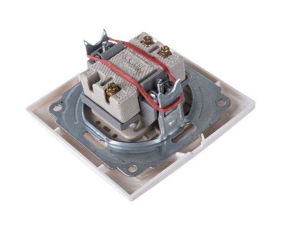 Двухклавишный выключатель TDM 10А белый Таймыр SQ1814-0002 – изображение 4